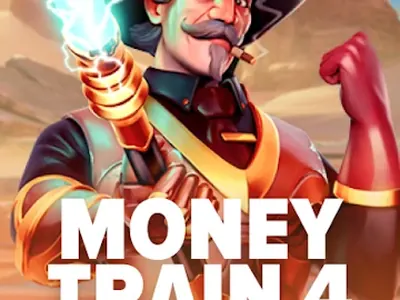 Golden Genie Casino: Money Train 4 game by Relax Gaming, RTP 96.1%
