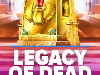 Golden Genie Casino: Legacy of Dead game by Play'n GO, RTP 96.6%