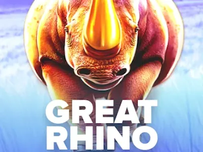 Golden Genie Casino: Great Rhino Megaways game by Pragmatic Play, RTP 96.6%