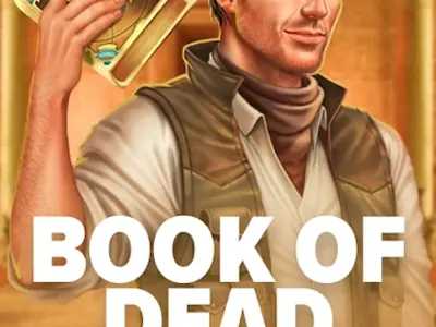 Golden Genie Casino: Book of Dead game by Play'n GO, RTP 96.2%